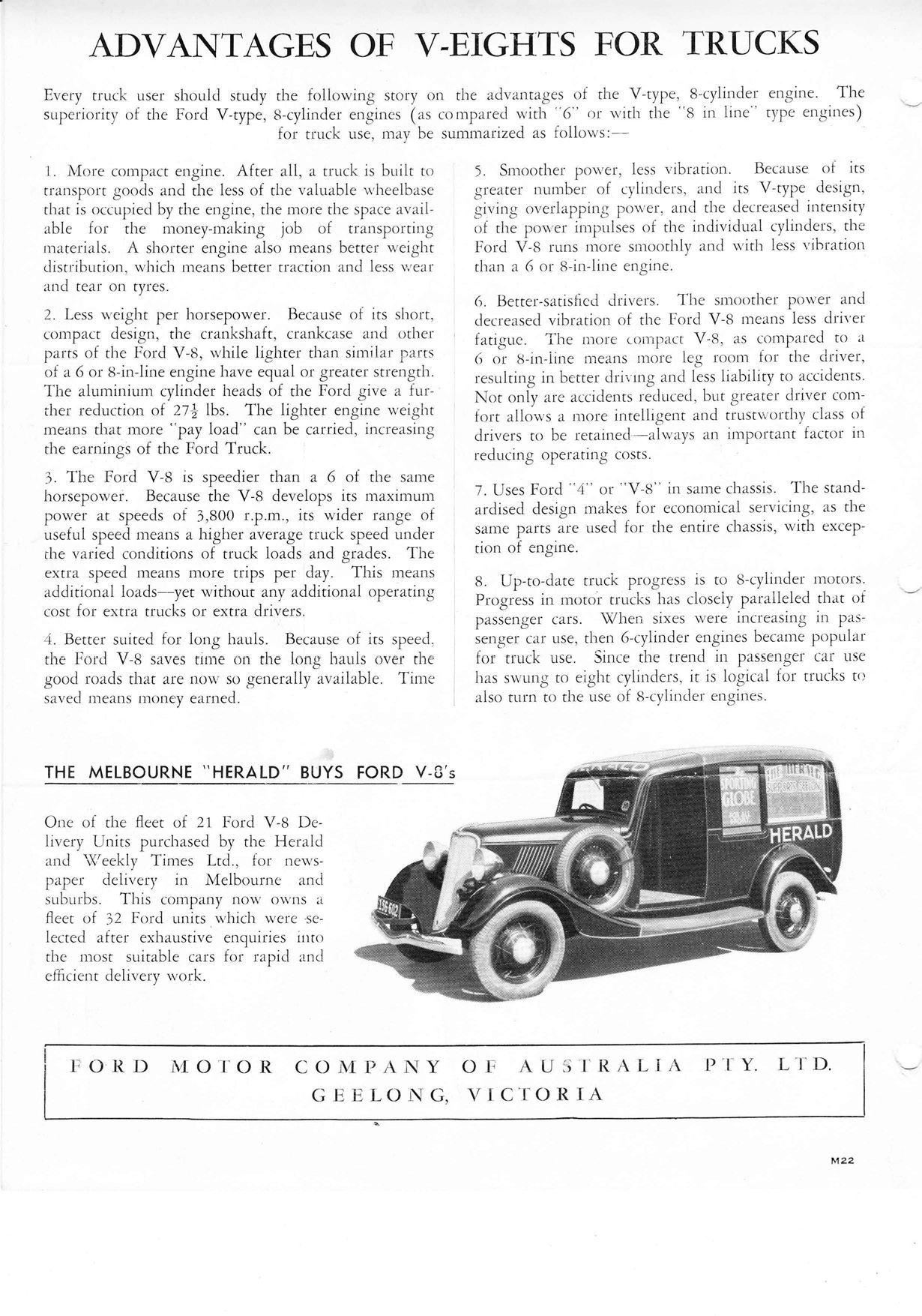 The Old Car Manual Project Brochure Collection